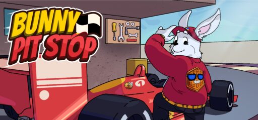 Bunny Pit Stop game banner - find where to play in the cloud