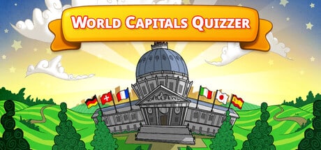 Capitals Quizzer game banner - find where to play in the cloud