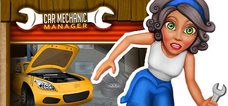 Car Mechanic Manager game banner - find where to play in the cloud