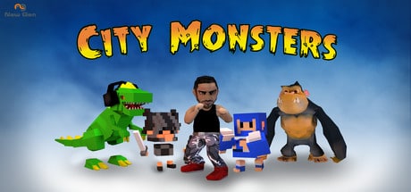 City Monsters game banner - find where to play in the cloud