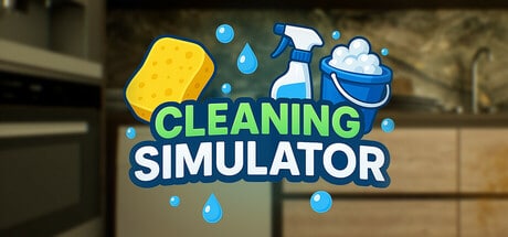 Cleaning Simulator game banner - find where to play in the cloud