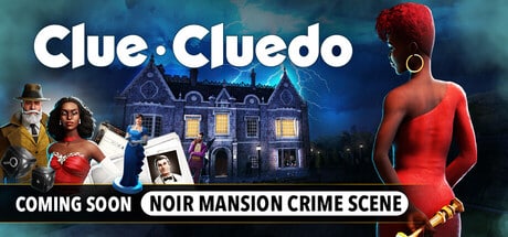 Clue/Cluedo game banner - find where to play in the cloud