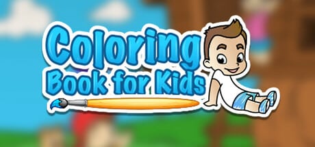 Coloring Book for Kids game banner - find where to play in the cloud
