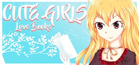 Cute Girls Love Books game banner - find where to play in the cloud