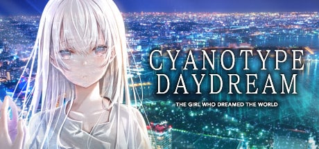 Cyanotype Daydream -The Girl Who Dreamed the World- game banner - find where to play in the cloud