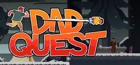 Dad Quest game banner - find where to play in the cloud