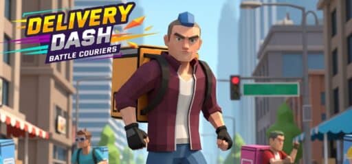 Delivery Dash: Battle Couriers game banner - find where to play in the cloud