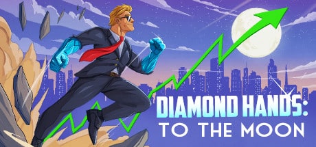 Diamond Hands: To The Moon game banner - find where to play in the cloud