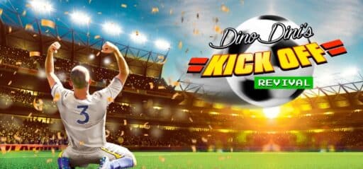 Dino Dini's Kick Off Revival game banner - find out where to play in the cloud