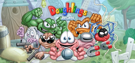 Doughlings: Arcade game banner - find where to play in the cloud