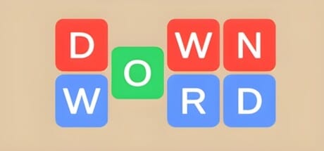 Down Word game banner - find where to play in the cloud