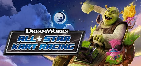 DreamWorks All-Star Kart Racing game banner - find where to play in the cloud