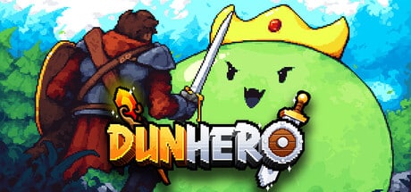 DunHero: Roguelike RPG game banner - find where to play in the cloud
