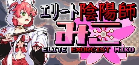 Elite Exorcist Miko game banner - find where to play in the cloud