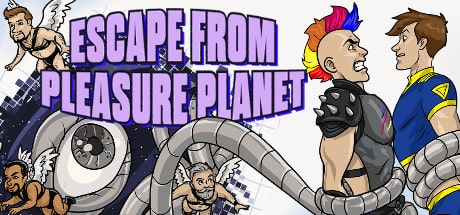 Escape from Pleasure Planet game banner - find where to play in the cloud