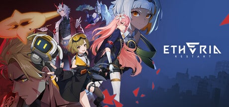 Etheria: Restart game banner - find where to play in the cloud