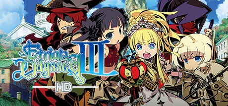 Etrian Odyssey III HD game banner - find where to play in the cloud