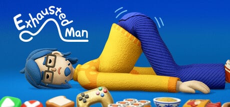Exhausted Man game banner - find where to play in the cloud