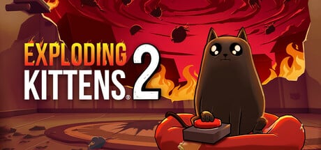 Exploding Kittens 2 game banner - find where to play in the cloud
