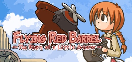 Flying Red Barrel - The Diary of a Little Aviator game banner - find where to play in the cloud