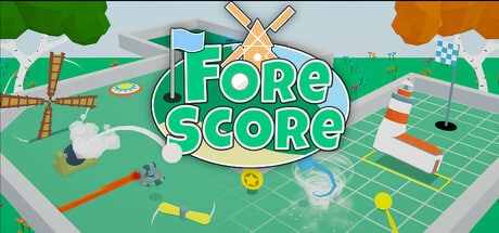Fore Score game banner - find where to play in the cloud
