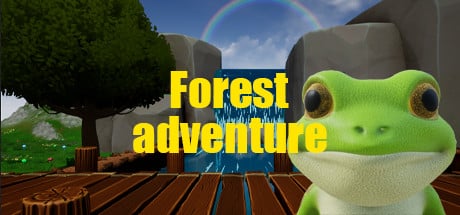 Forest adventure game banner - find where to play in the cloud