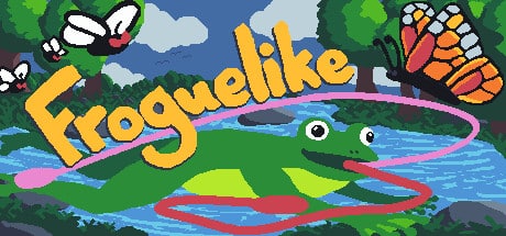 Froguelike game banner - find where to play in the cloud