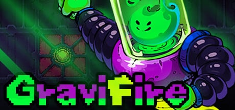 GraviFire game banner - find where to play in the cloud