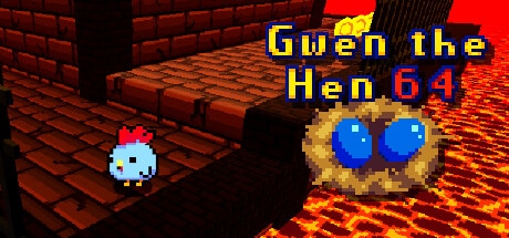 Gwen the Hen 64 game banner - find where to play in the cloud