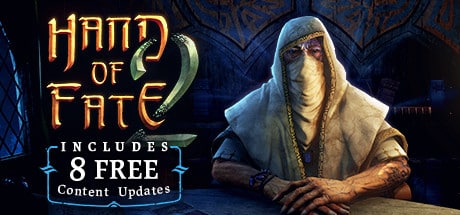 Hand of Fate 2 game banner - find where to play in the cloud