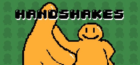 Handshakes game banner - find where to play in the cloud