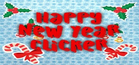 Happy New Year Clicker game banner - find where to play in the cloud