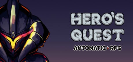 Hero's Quest: Automatic Roguelite RPG game banner - find where to play in the cloud