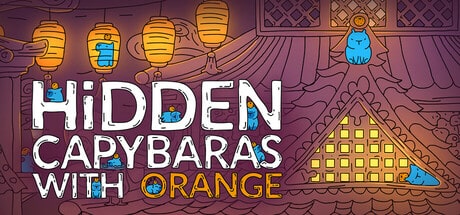 Hidden Capybaras with Orange game banner - find where to play in the cloud
