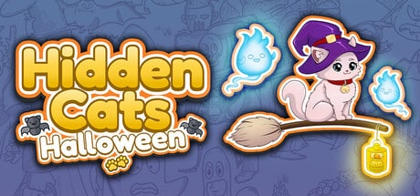 Hidden Cats - Halloween game banner - find where to play in the cloud