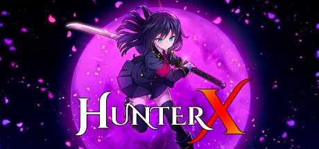 HunterX game banner - find where to play in the cloud