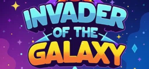 Invader of the Galaxy game banner - find where to play in the cloud