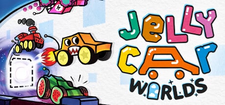 JellyCar Worlds game banner - find where to play in the cloud