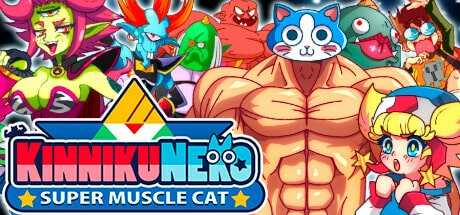 KinnikuNeko: SUPER MUSCLE CAT game banner - find out where to play in the cloud
