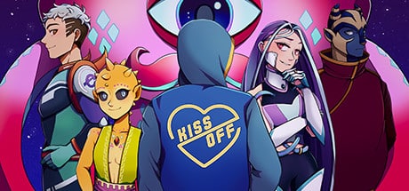 Kiss/OFF game banner - find where to play in the cloud