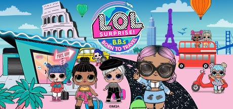L.O.L. Surprise! B.B.s BORN TO TRAVEL game banner - find where to play in the cloud