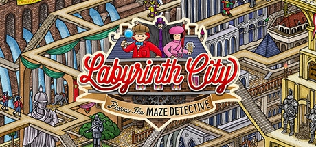 Labyrinth City: Pierre the Maze Detective game banner - find where to play in the cloud