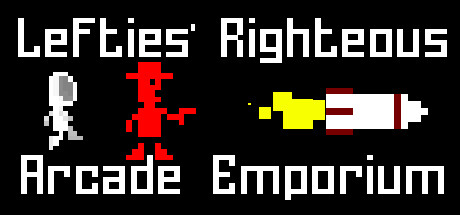 Lefties Righteous Arcade Emporium game banner - find where to play in the cloud
