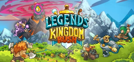 Legends of Kingdom Rush game banner - find where to play in the cloud