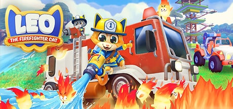 Leo: The Firefighter Cat game banner - find where to play in the cloud