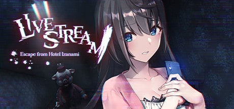 Livestream: Escape from Hotel Izanami game banner - find where to play in the cloud