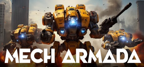 Mech Armada game banner - find where to play in the cloud