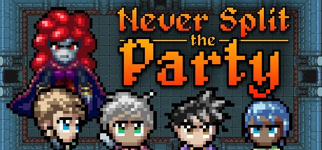 Never Split the Party game banner - find where to play in the cloud