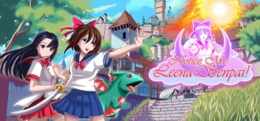 Notice Me Leena-senpai! game banner - find where to play in the cloud