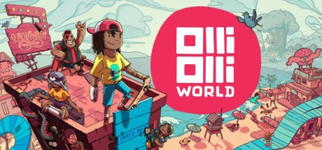 OlliOlli World game banner - find where to play in the cloud